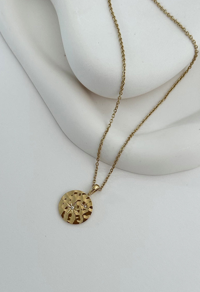 Statement Celestial Waterproof Necklace 14k Gold Plate – Grace&Kin