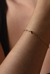Black Zirconia Statement Bracelet Gift Set