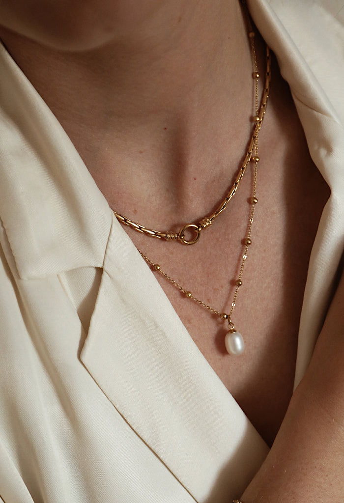 Kinship Necklace Waterproof 14k Gold Plate