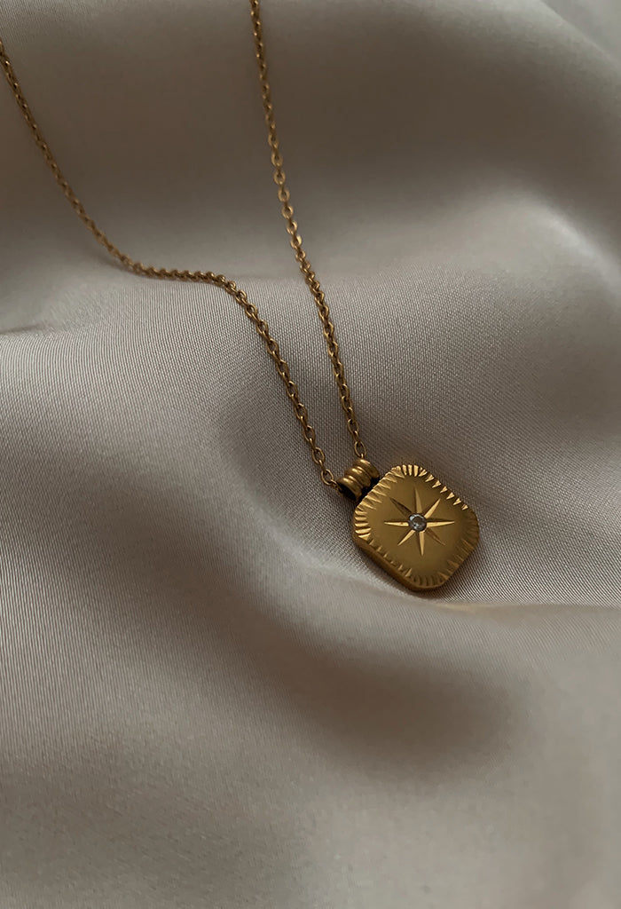 Celestial Waterproof 18K Gold Plated Necklace